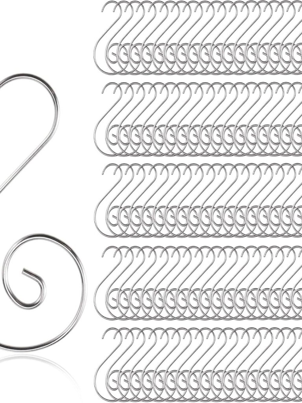 Ornament Hooks, Christmas Ornament Hangers, Christmas Tree Hanger Baubles Ball M